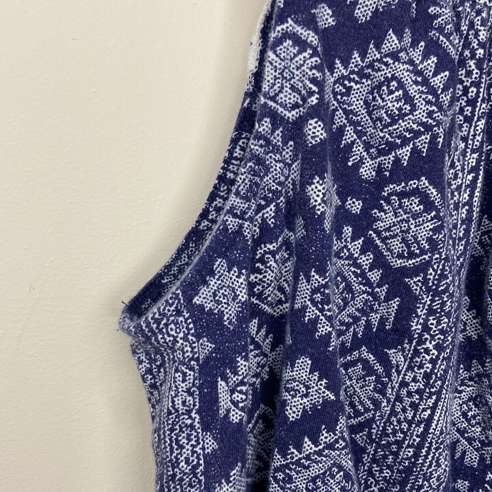 LUCKY BRAND Tribal Print Crochet Tank Top - Picture 9 of 13